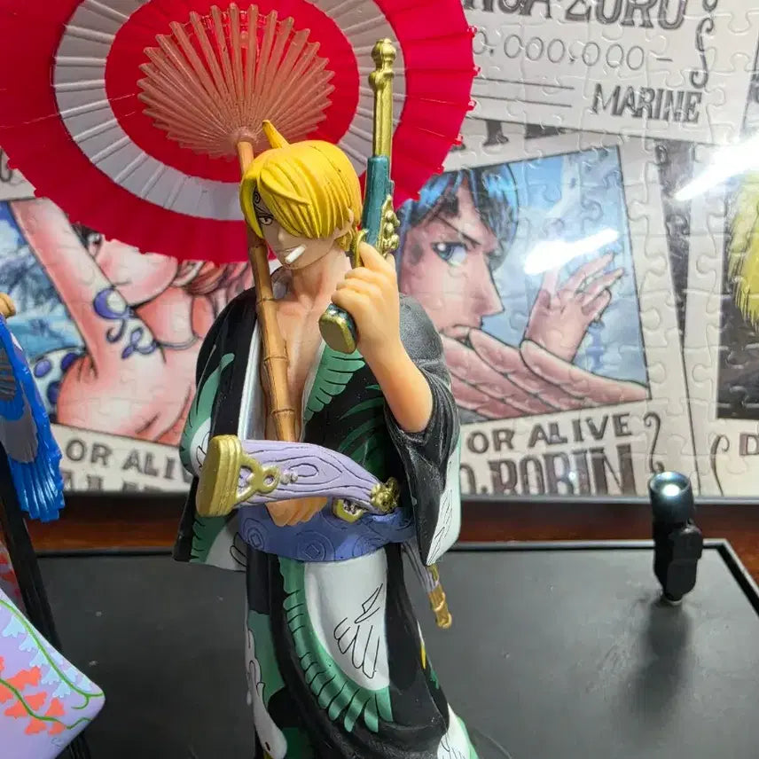 [BUNJANG] Bandai One Piece Nami Zoro Kimono Set Figure / 원피스 반다이 나미 조로 피규어 기모노세트