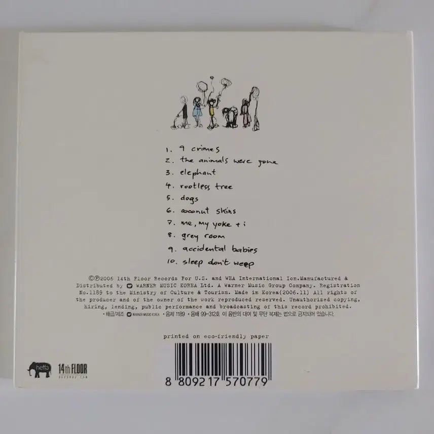 [BUNJANG] Damien Rice - 9 Album CD / (반값택포)데미안 라이스 damien rice-9 앨범 CD