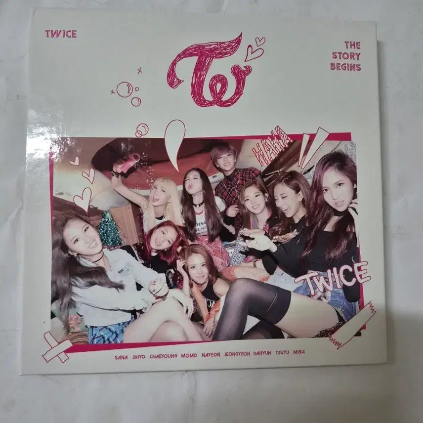 [BUNJANG] TWICE THE STORY BEGINS Mint Condition CD / 트와이스 THE STORY BEGINS 민트급cd 입니다