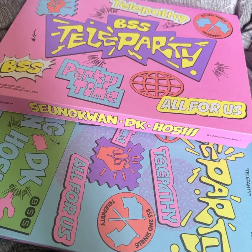 [BUNJANG] BSS Telepathy Album Bundle Set (Photocards Included) / 부석순 텔레파티앨범(포카포함)일괄