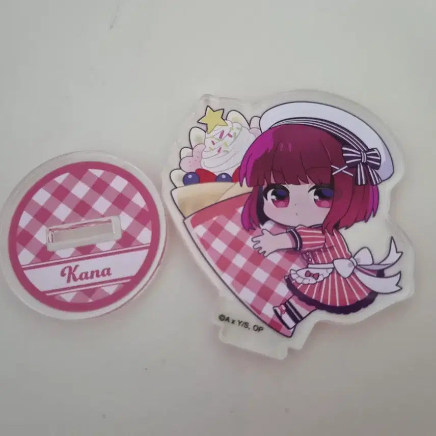 [BUNJANG] Arima Kana Crepe Collaboration Acrylic Stand / 아리마카나 크레페 콜라보 아크릴 스탠드