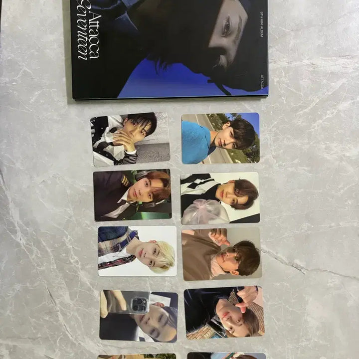 [BUNJANG] Seventeen Jeonghan Photocard Holder Bundle Set / 정한 포카보관, 포카10장 일괄