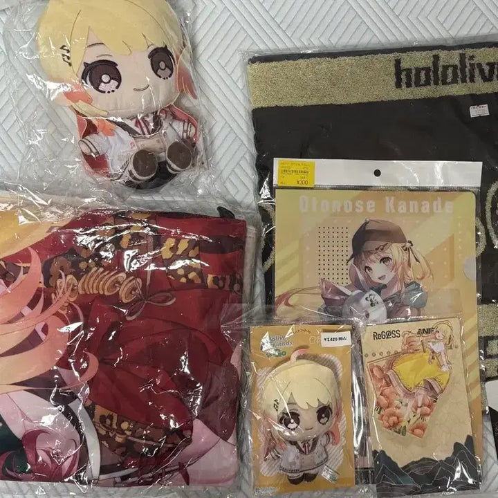 [BUNJANG] Otonose Kanade Rigloss Hololive Goods Set (Sealed) / 오토노세 카나데, 리글로스 홀로라이브 굿즈 세트