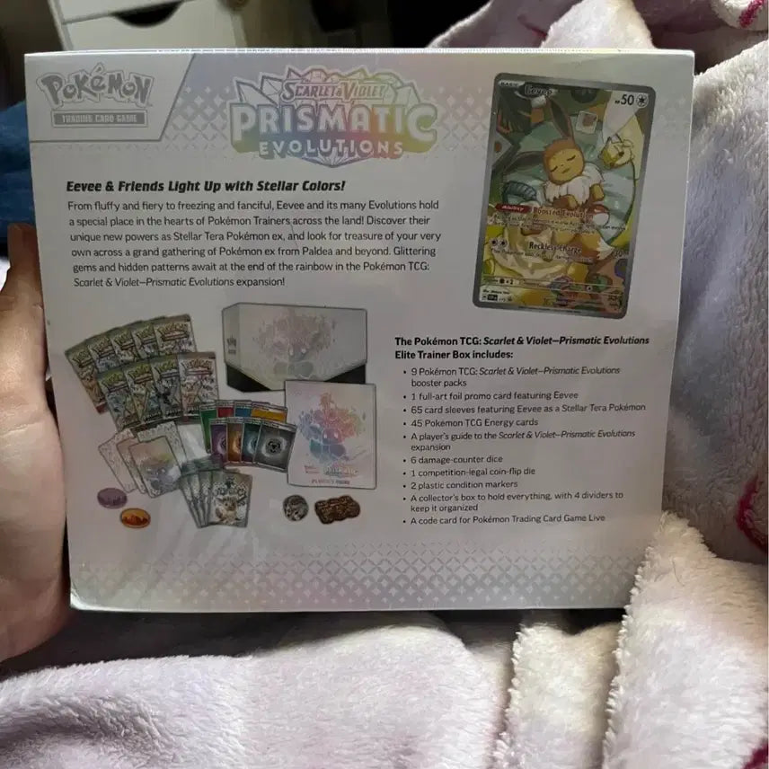 [BUNJANG] Pokemon Scarlet &amp; Violet Prismatic Evolution Elite Trainer Box (North American Edition) / 포켓몬스터 북미판 프리즈메틱 에볼루션 ETB