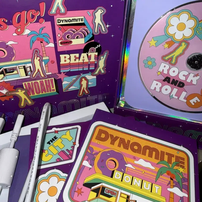 [BUNJANG] BTS Dynamite External DVD Drive / BTS 다이너마이트 외장 dvd 드라이브