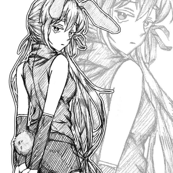 [BUNJANG] Monochromatic Sketch Commission Bust/Half-body / 무컨펌 손그림 커미션(1) 낙서 낙퀄 흉상 반신 1인 2인