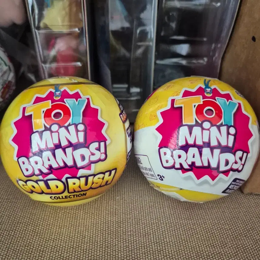 [BUNJANG] Toy Mini Brands Gold Rush Collection &amp; Mini Brands Collection Bundle Set (2 Items) / 일괄)토이 미니 브랜드 골드러시+토이미니브랜드  컬렉션 2개