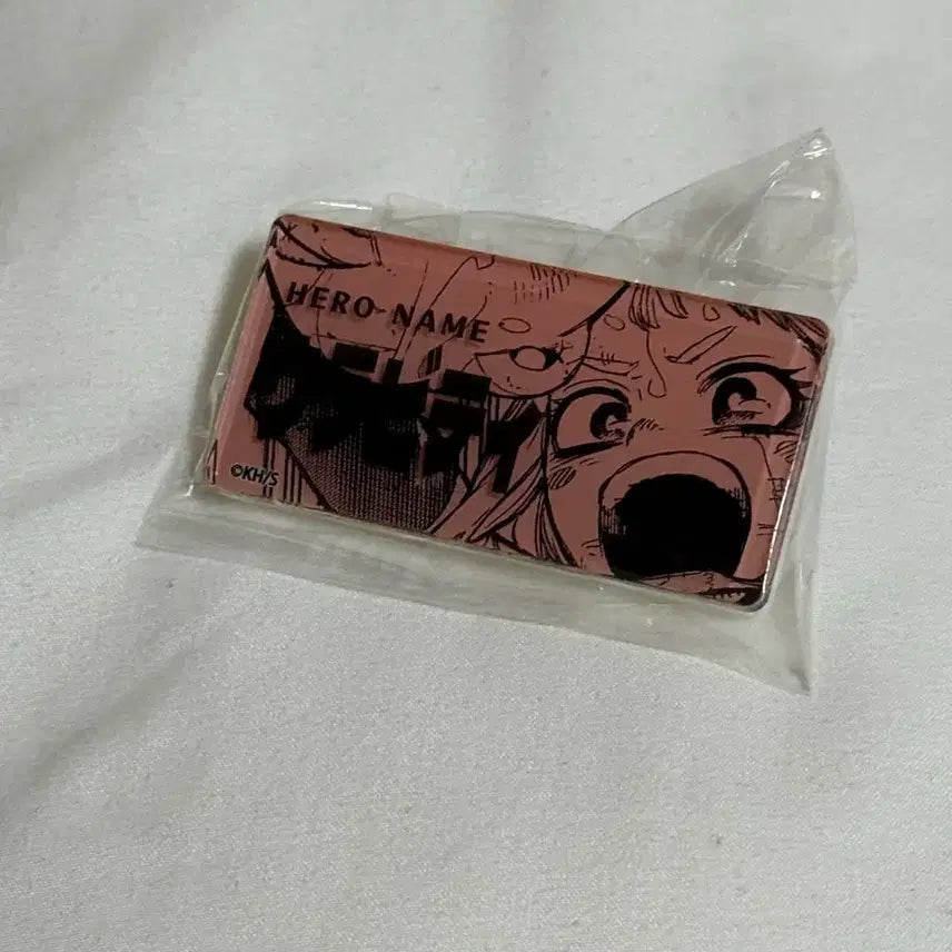 [BUNJANG] My Hero Academia Ochaco Uraraka Jump Shop Hero Name Badge / 우라라카 오챠코 점프샵 히어로네임 뱃지 굿즈 히로아카