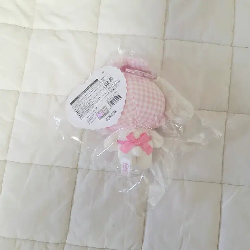 [BUNJANG] Sanrio Spinz Sugarbunnies Shirousa Mascot Doll Keychain / 산리오 스핀스 슈가바니즈 시로우사 마스코트 인형 키링
