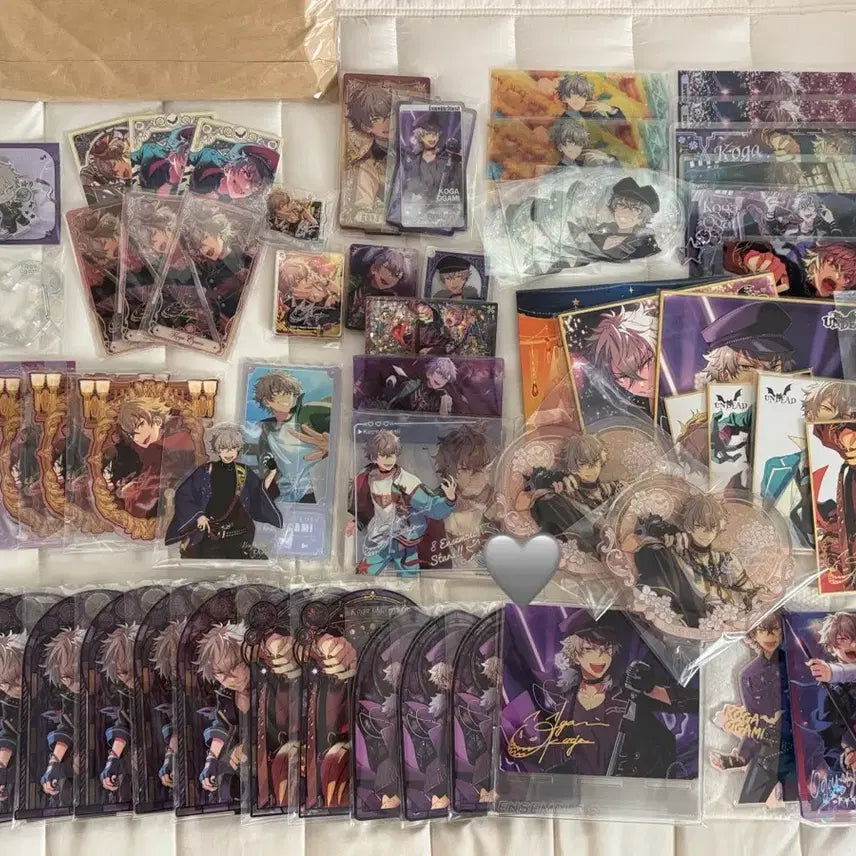 [BUNJANG] Ensemble Stars! Ritsu Sakamoto Merchandise Bundle / 앙스타 코가 오오가미 코가 굿즈 지류 아크릴 일괄