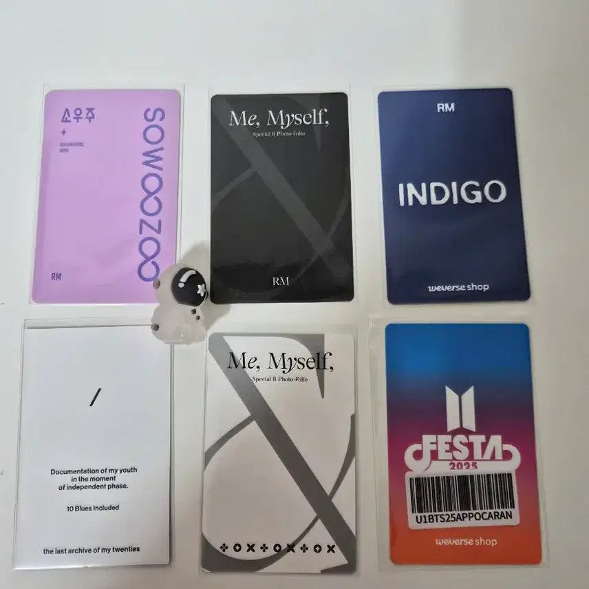 [BUNJANG] BTS RM Photocard 6-Piece Set / 방탄소년단 RM 포토카드 6장 세트
