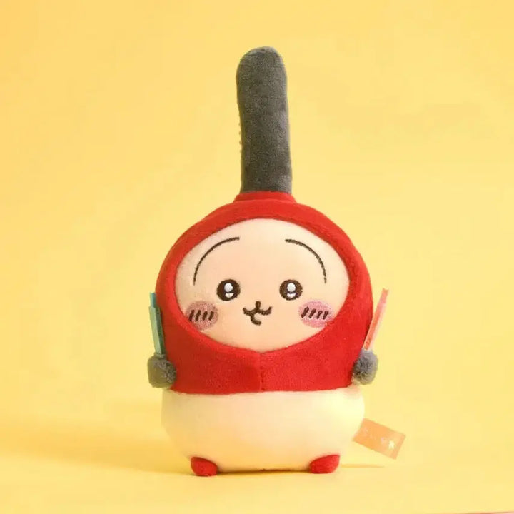 [BUNJANG] Monzalki Usagi Birthday Candle Lighter Plush Keychain / 먼작귀 우사기 생일 촛불 라이터 말랑인형 키링