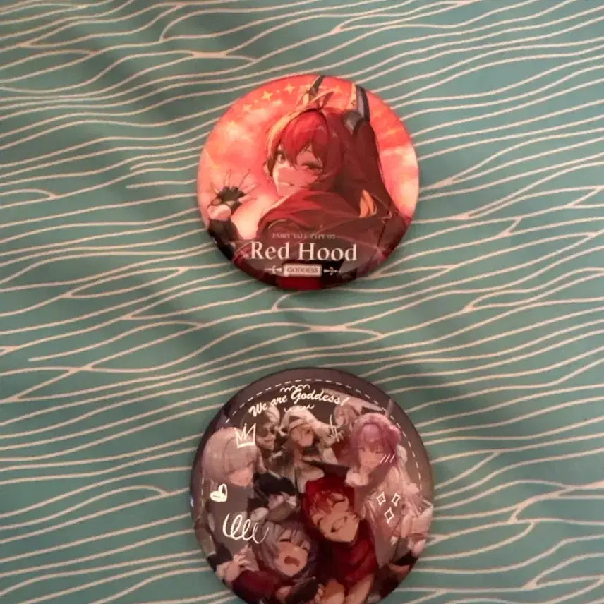 [BUNJANG] Nier Red Hood Can Badge / 니케 레드후드 캔뱃지 팝니다