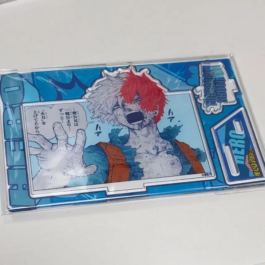 [BUNJANG] My Hero Academia Todoroki Shoto 2025 Acrylic Diorama / 히로아카 토도로키 디오라마 아크릴 2025