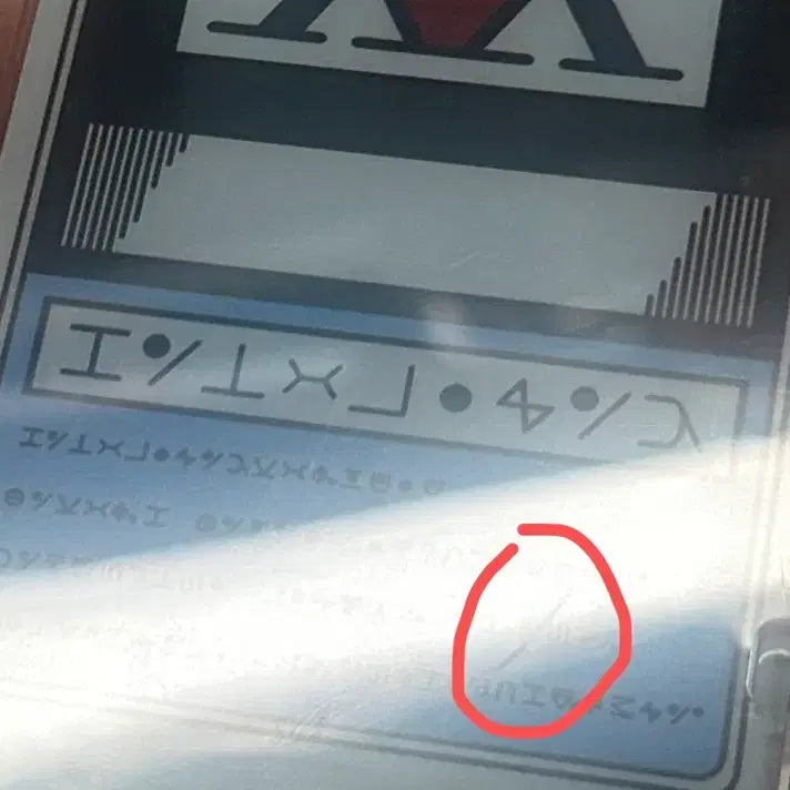 [BUNJANG] Hunter x Hunter License Card / 헌터헌터 라이센스 카드 (주말까지만 4만원)
