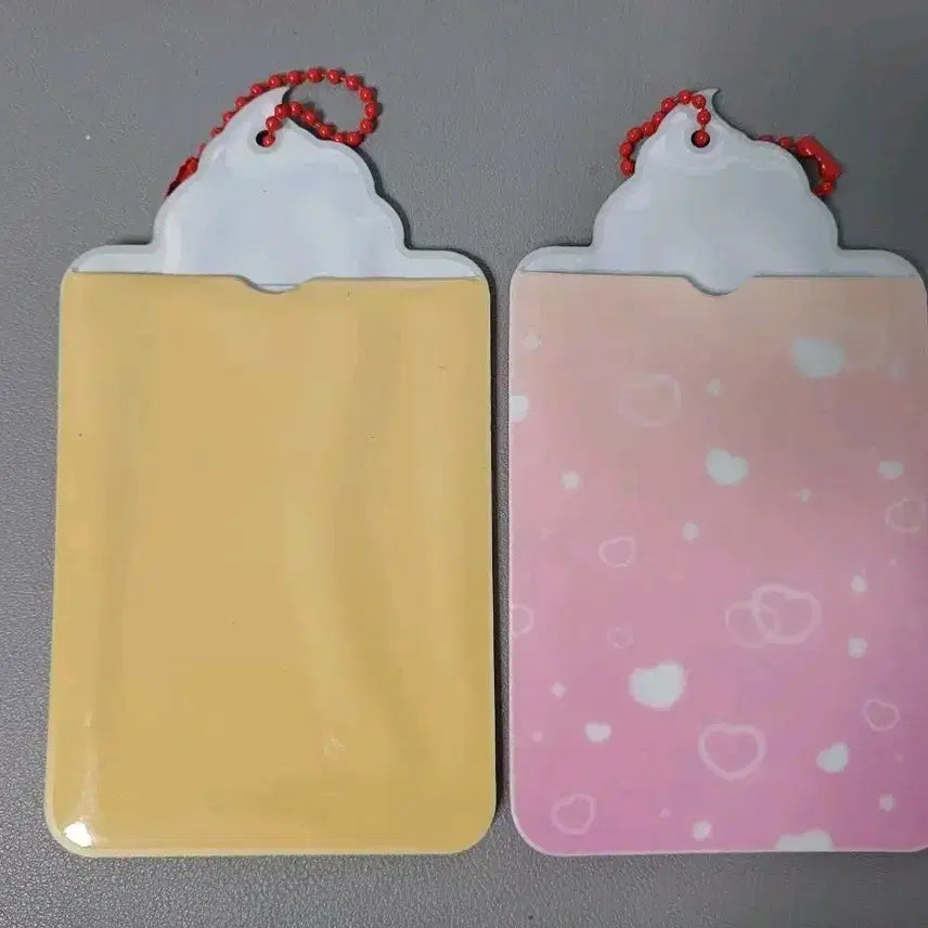 [BUNJANG] Bundle Set Cherry Photocard Holder / [일괄] 푸딩 체리 포토카드 홀더 포카홀더
