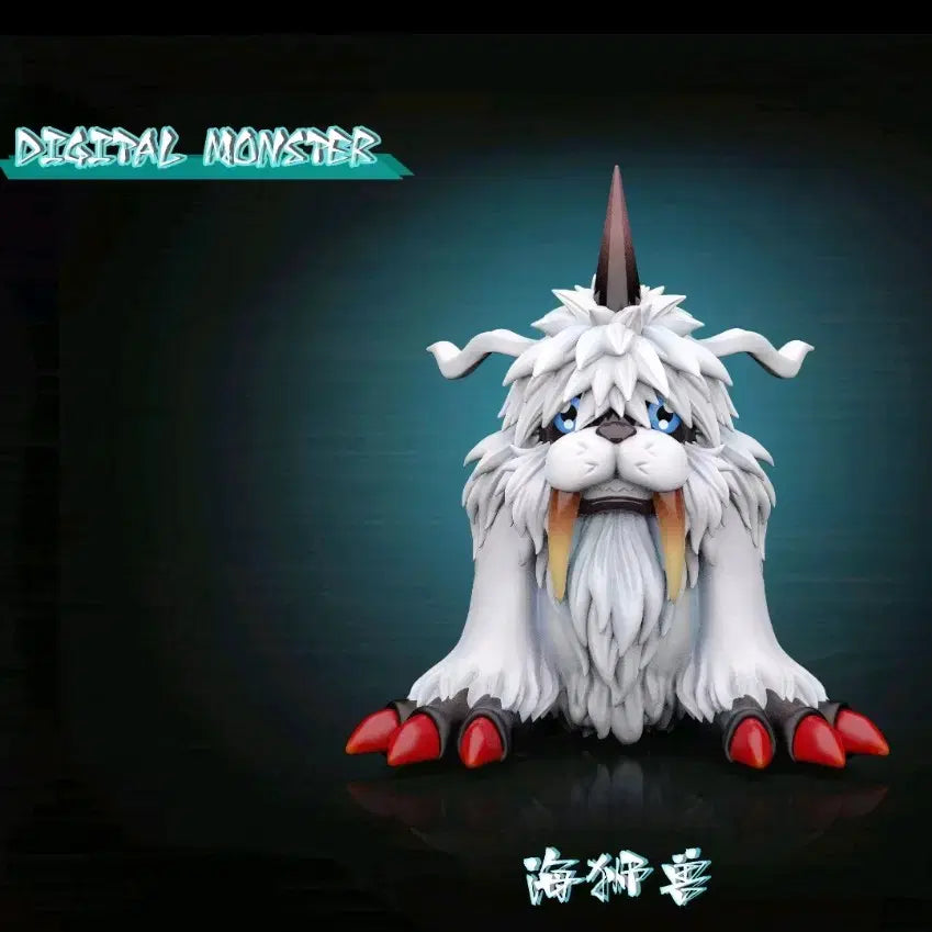[BUNJANG] MDS Angemon Resin Statue / 디지몬 월콜 레진 mds 원뿔몬 미개봉 현물*