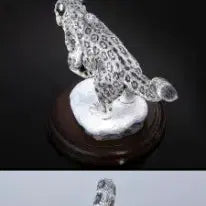 [BUNJANG] Bandai Creature Big Encyclopedia Display Model Collection Snow Leopard / 반다이 생물대도감 디스플레이 모델 컬렉션 야생 고양잇과 동물 눈표범