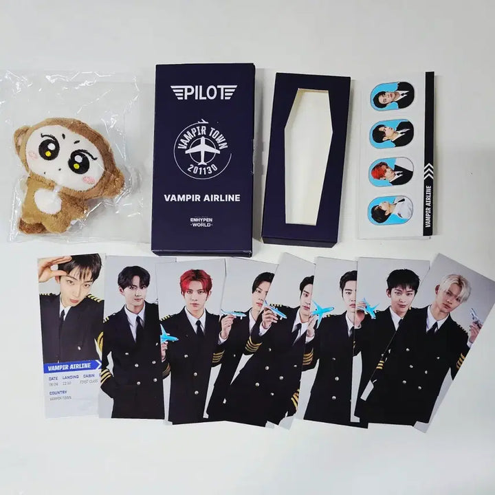 [BUNJANG] ENHYPEN Sunwoo ENHYPEN WORLD VER.1 Ticket Bundle Set / 끼끼쩡 엔하이픈월드 파일럿 기프트