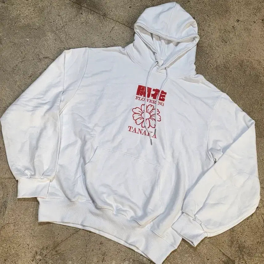 [BUNJANG] Tanaka White Goods Hoodie / 다나카 화이트 굿즈 후디