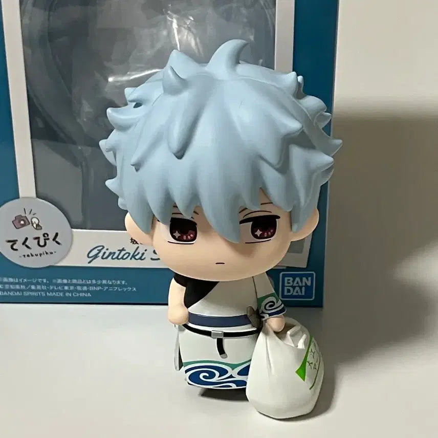 [BUNJANG] Gintama Gintoki TekuPiku Figure / 은혼 긴토키 테쿠피쿠 피규어