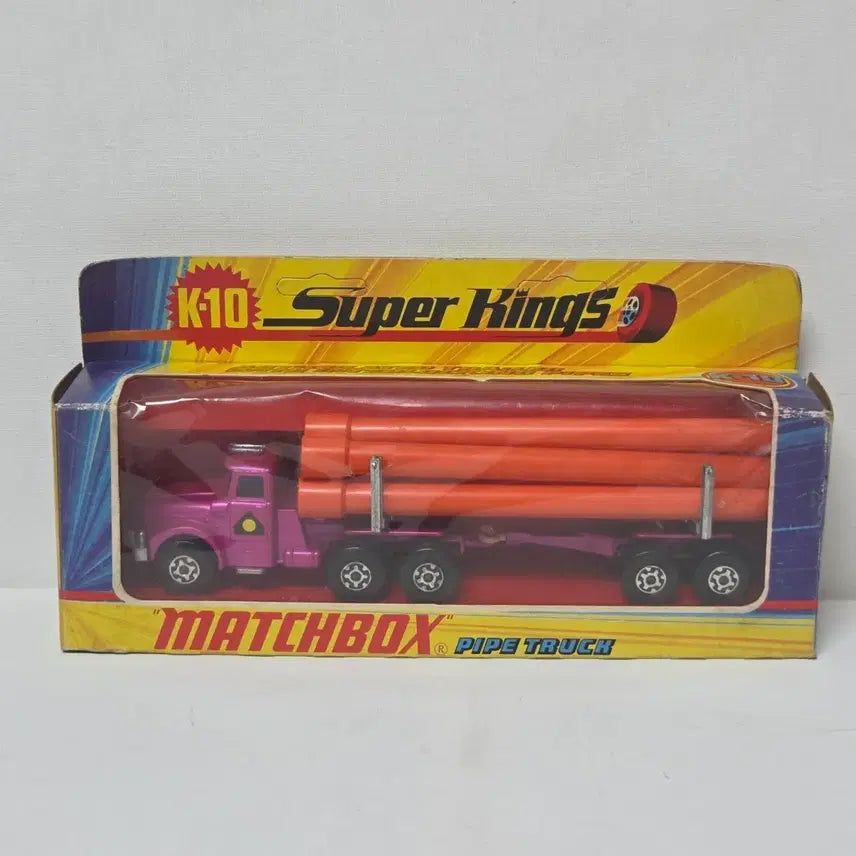 [BUNJANG] Matchbox Super Kings Pipe Truck (1971) / 1971년  새제품 매치박스 영국  스페인  레어 트럭 다이캐스트 미니카