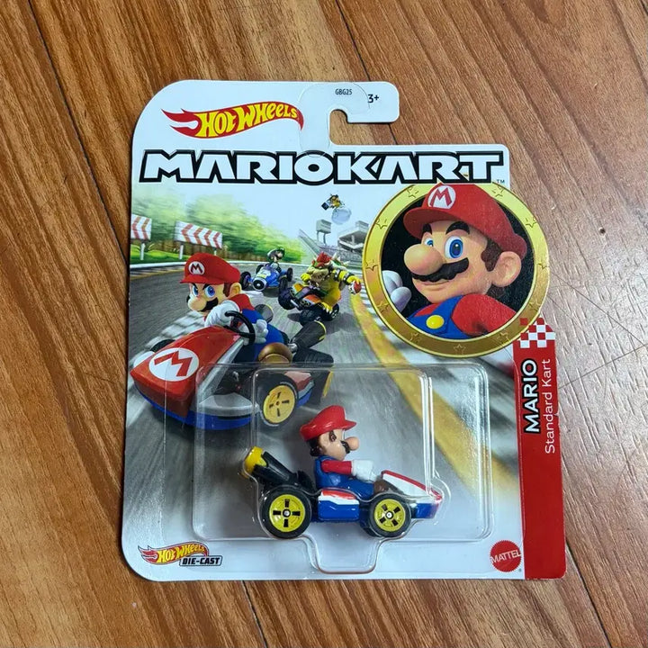 [BUNJANG] Hot Wheels Mario Kart Mario Standard Kart Die-cast Miniature Car / 핫휠 마리오카트 마리오 스탠다드 카트 미니카 다이캐스트