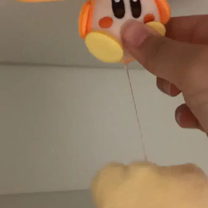 [BUNJANG] Orange Kirby Charm / 주황색 커비 키링