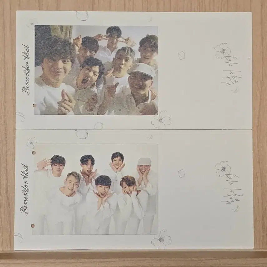 [BUNJANG] BTOB "The Beat" Spring Memory Group Photocard Set / 비투비 봄날의기억 단체포카 세트