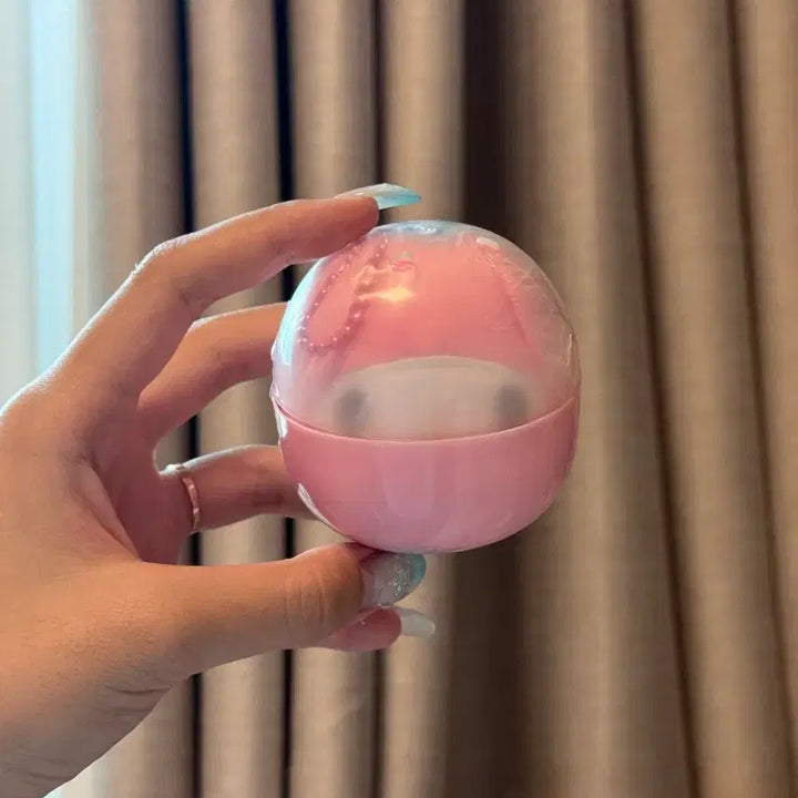 [BUNJANG] Sanrio My Melody Picnic Basket Toy Charm / 산리오 마이멜로디 바스켓 피크닉  바구니 포대기 가챠 인형 키링