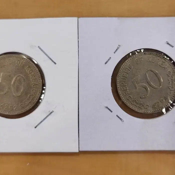 [BUNJANG] 1953-1955 50 Hwan Coin / 4292 4294년 50환