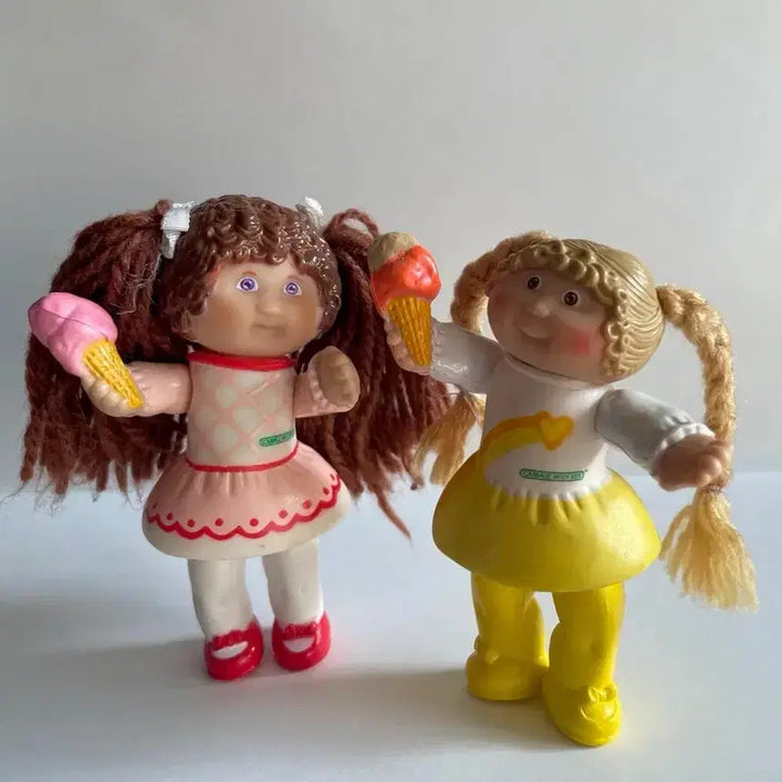 [BUNJANG] 1984s Brown Hair Purple Eyes Cabbage Doll Rare / 1984s/브라운헤어에 신비한 퍼플눈을 가진 양배추피규어rare