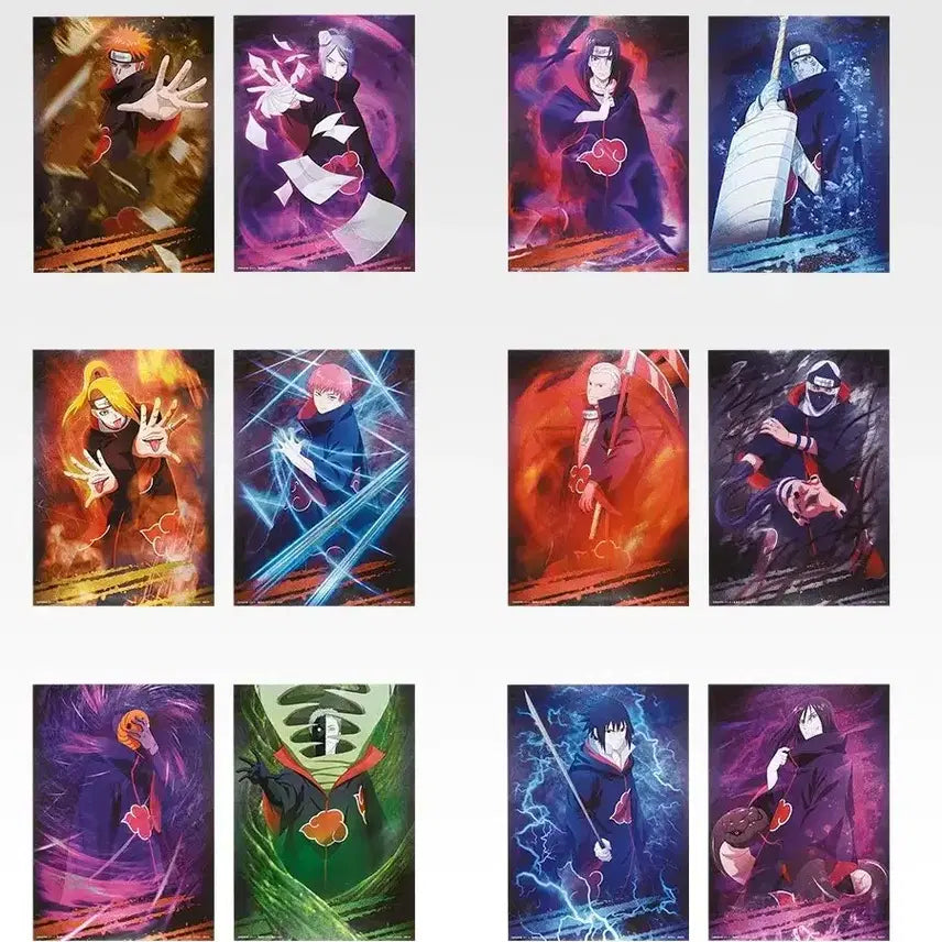 [BUNJANG] Naruto Ichiban Kuji Prize I Visual Sheet Set (Sealed Bundle Set) / 미개봉일괄) 나루토 제일복권 I상 비주얼시트 세트