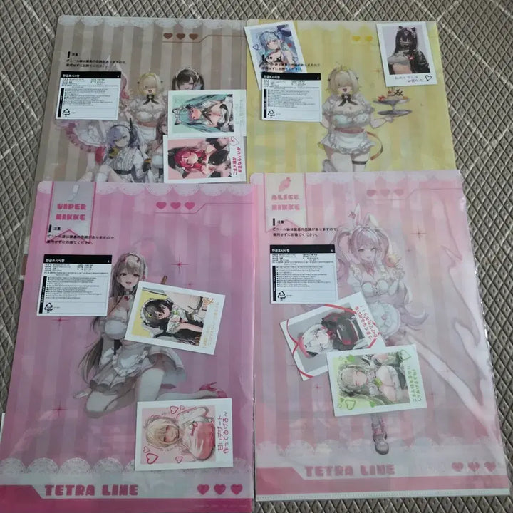 [BUNJANG] Taito Victory Goddess: NIKKE Ichiban Kuji Chapter 7 Prize K File + Card Bundle Set (Sealed) / 미개봉) 제일복권 승리의 여신 니케 챕터7 쿠지 K상 파일+카드 일괄