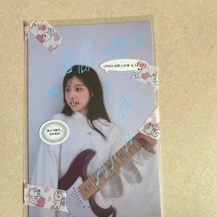 [BUNJANG] Qwer Hina Postcard / qwer 히나 엽서 급처