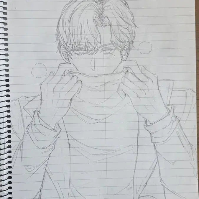 [BUNJANG] Custom Hand-Drawn Character Portrait Commission / 손그림 그려드립니다!