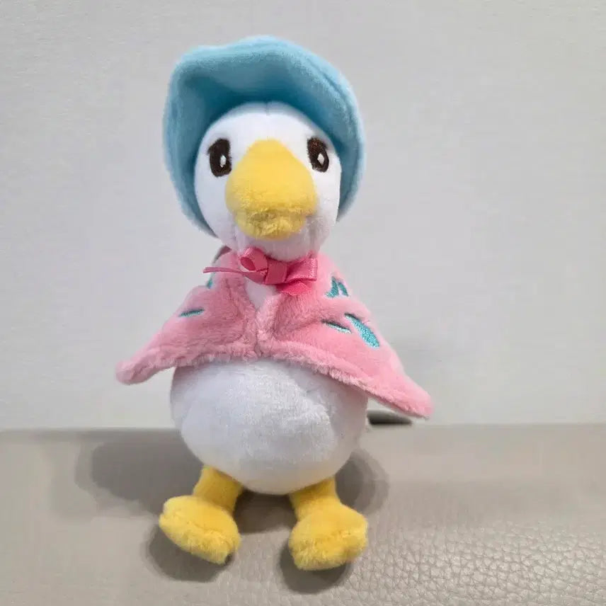 [BUNJANG] Peter Rabbit Jemima Puddle-Duck Plush Keychain / 피터래빗 제미마 퍼들덕 인형 키링