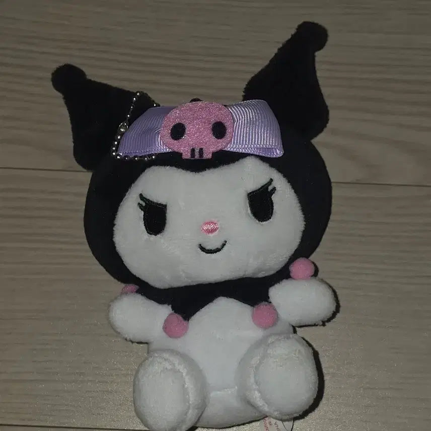 [BUNJANG] Sanrio Official Kuromi Doll Mascot / 산리오 정품 쿠로미 인형 마스코트