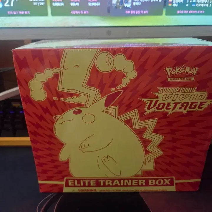 [BUNJANG] Pokemon Scarlet &amp; Violet Vivid Voltage Pikachu ETB / 포켓몬스터 스칼렛 바이올렛 비비드 볼티지 etb 피카츄