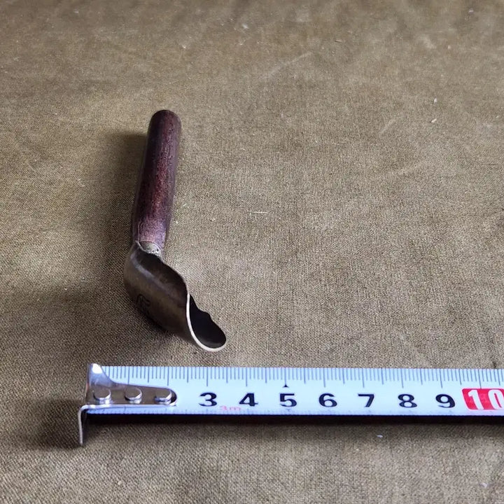 [BUNJANG] Natural Wood &amp; Brass Handle Tea Spoon / 천연목과 황동 손잡이 차시