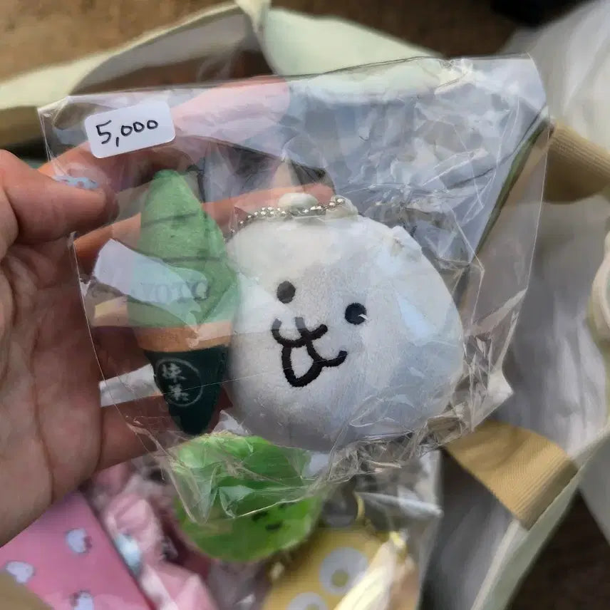 [BUNJANG] Neko Atsume Matcha Cat Plush / 냥코대전쟁 교토 한정 인형