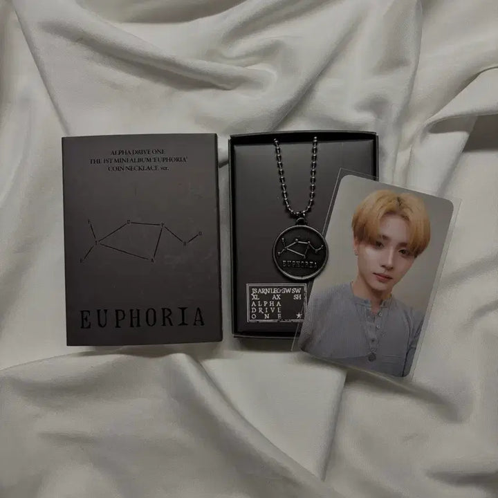 [BUNJANG] Lee Sang-won Euphoria Necklace POB / 알디원 알파드라이브원 이상원 코인목걸이 유포리아 미공포 양도판매구매교환