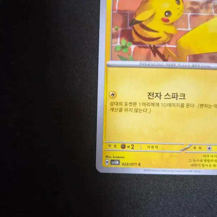 [BUNJANG] Pikachu Standard Pokemon Card sv5M 023/071 / 피카츄 일반 포켓몬카드 팝니다!
