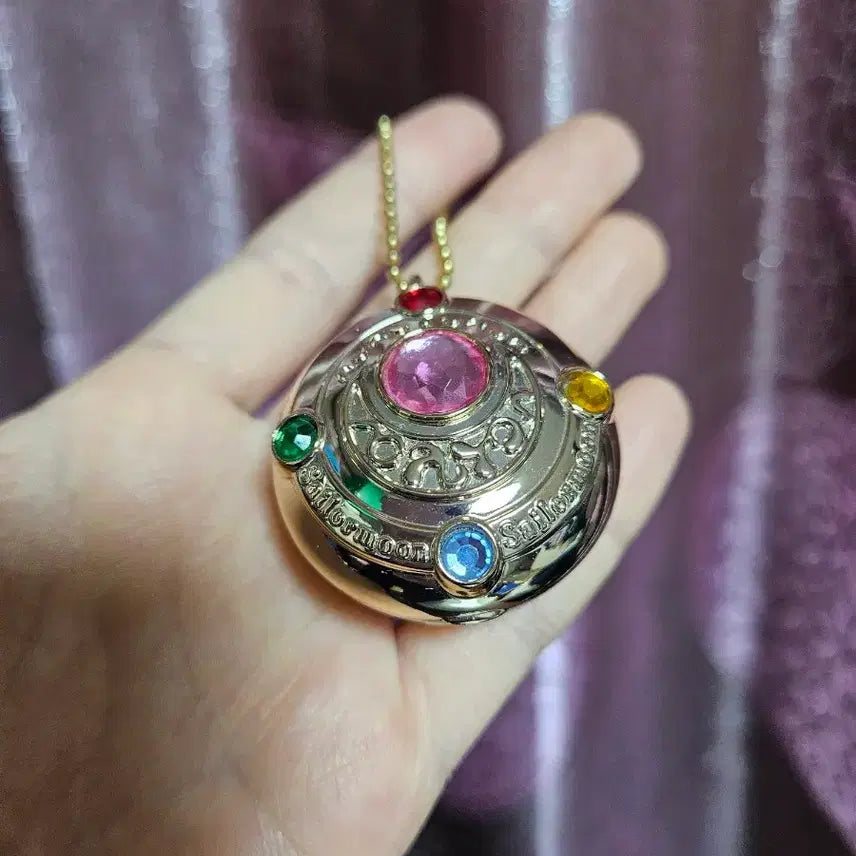 [BUNJANG] Classic Sailor Moon Compact Keychain / 고전 세일러문 컴팩트 키링 미니 고전문구 고전완구