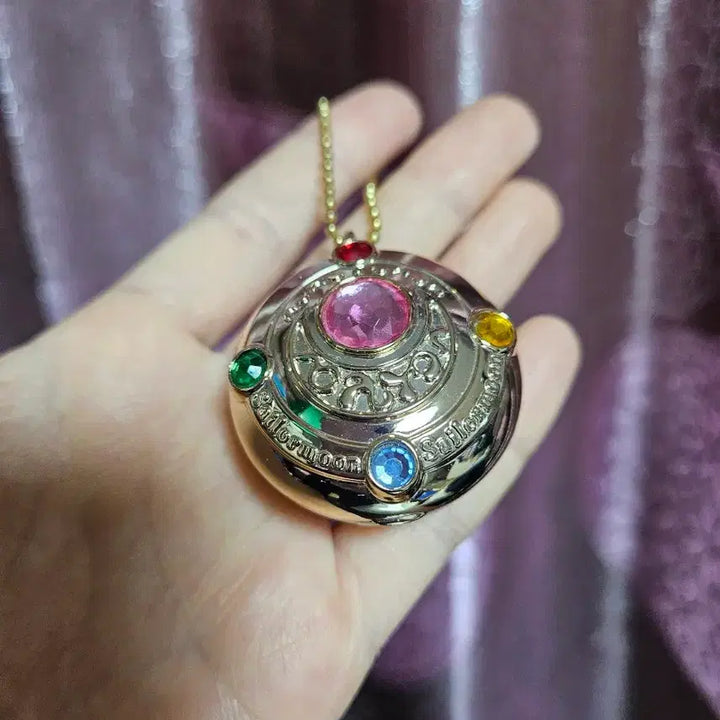 [BUNJANG] Classic Sailor Moon Compact Keychain / 고전 세일러문 컴팩트 키링 미니 고전문구 고전완구