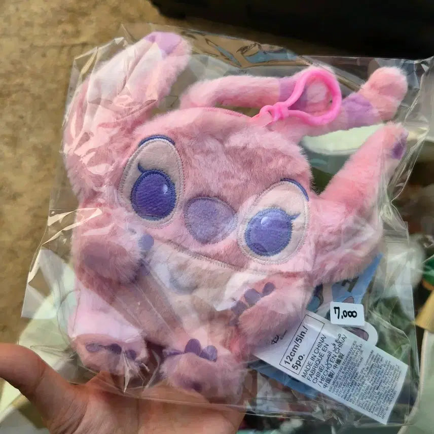 [BUNJANG] Miniso Stitch &amp; Angel Pouch / 미니소 스티치 엔젤 파우치
