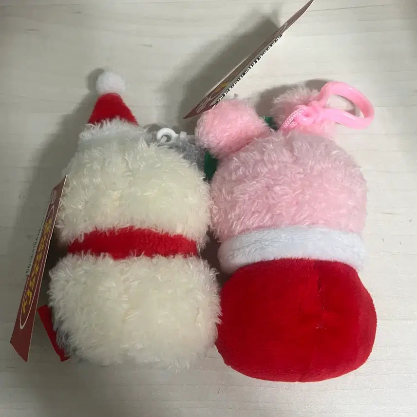 [BUNJANG] Butter Shop Milk Cat &amp; Screbit Christmas Keyring Bundle Set / 버터샵 밀크캣, 스크래빗 크리스마스 키링 (일괄)
