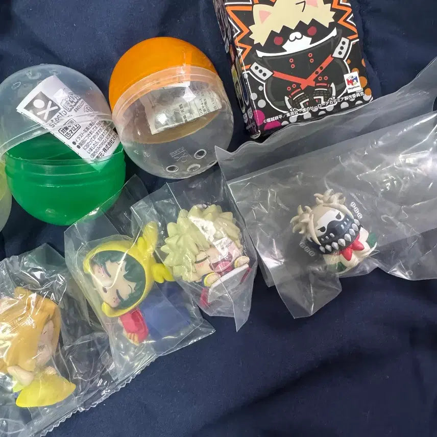 [BUNJANG] My Hero Academia Onemutan &amp; Megacats Bundle - Bakugo, Midoriya, Jiro, Kaminari, Toga / 나히아 오네무탄&amp;메가캣 일괄 판매합니다