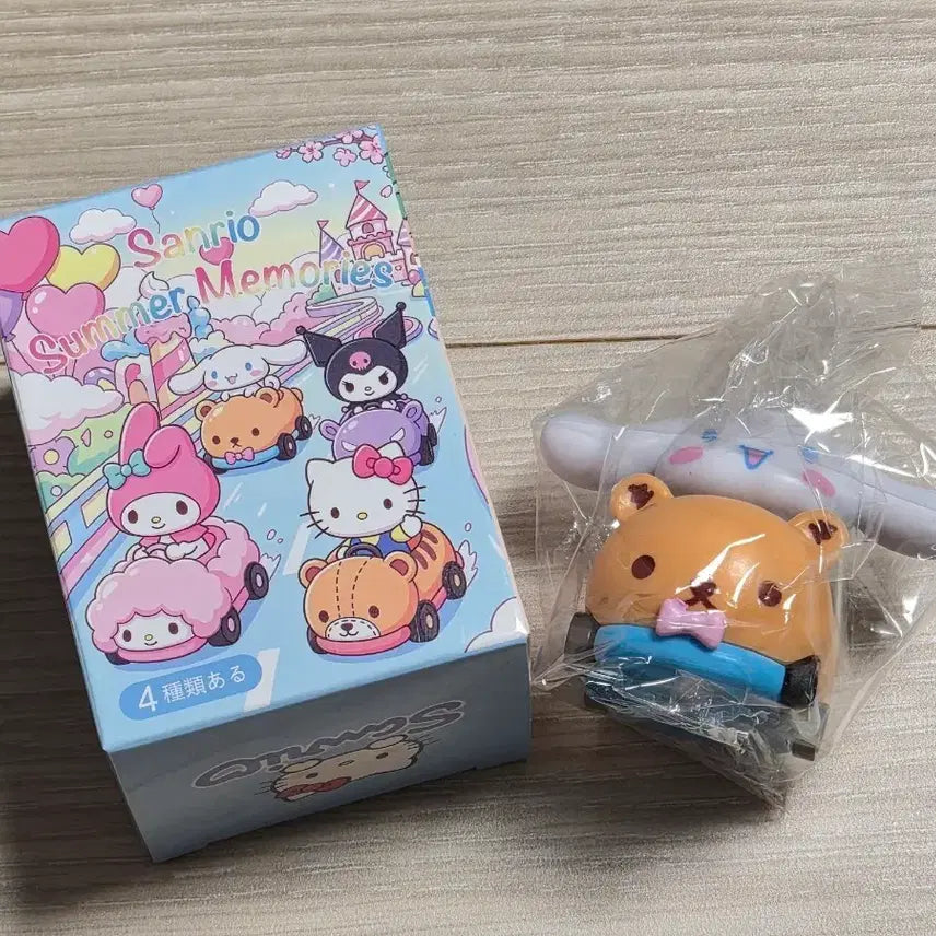 [BUNJANG] Sanrio Characters Cinnamonroll Car Figure / 산리오 캐릭터 자동차 피규어 시나모롤