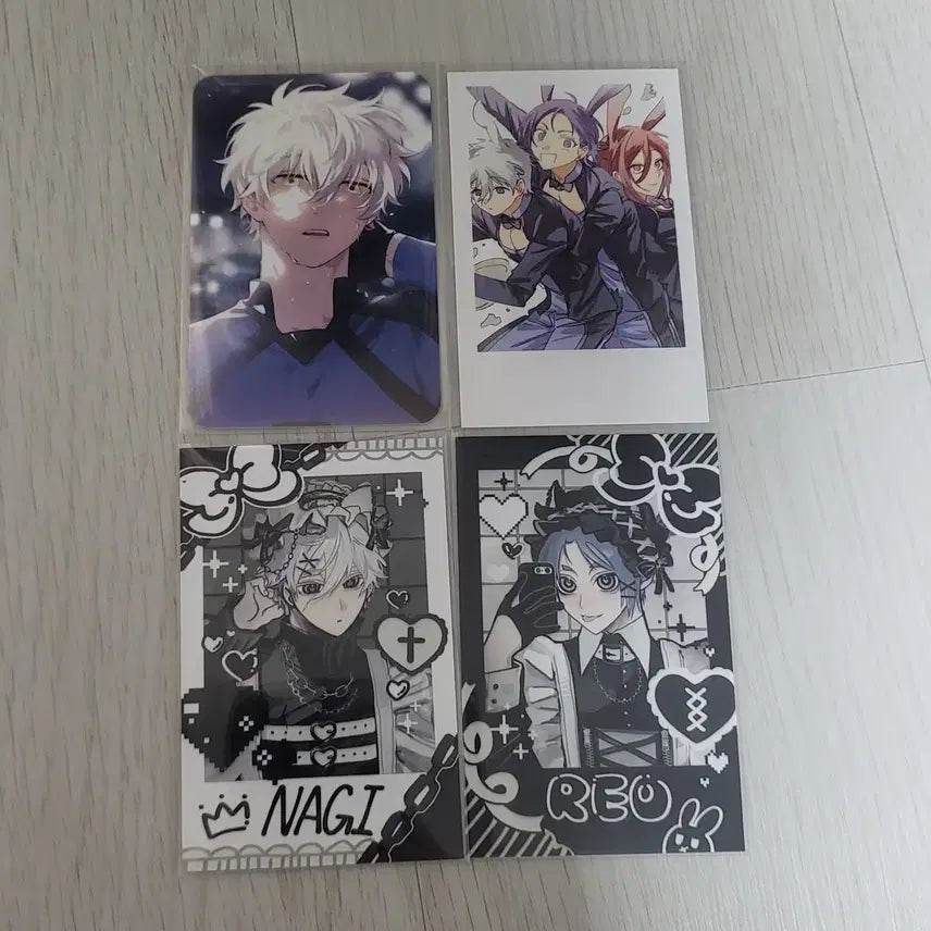 [BUNJANG] Blue Lock Nagi Reo Chigiri Polaroids - NetfliX Paper Goods Bundle Set / 블루록 나기 레오 치기리 포카 폴라 넷프리 지류 굿즈